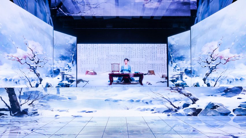 網(wǎng)易云音樂與小冰公司推出虛擬歌手陳水若演唱《風雪千千》。主辦方供圖